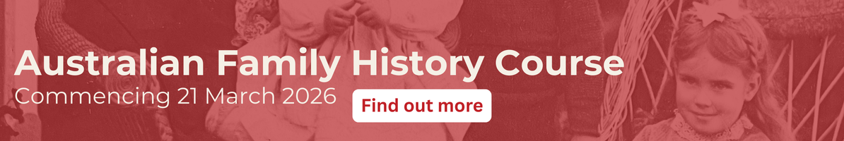 Australian Family History course