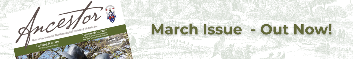 Ancestor - March Issue Out Now