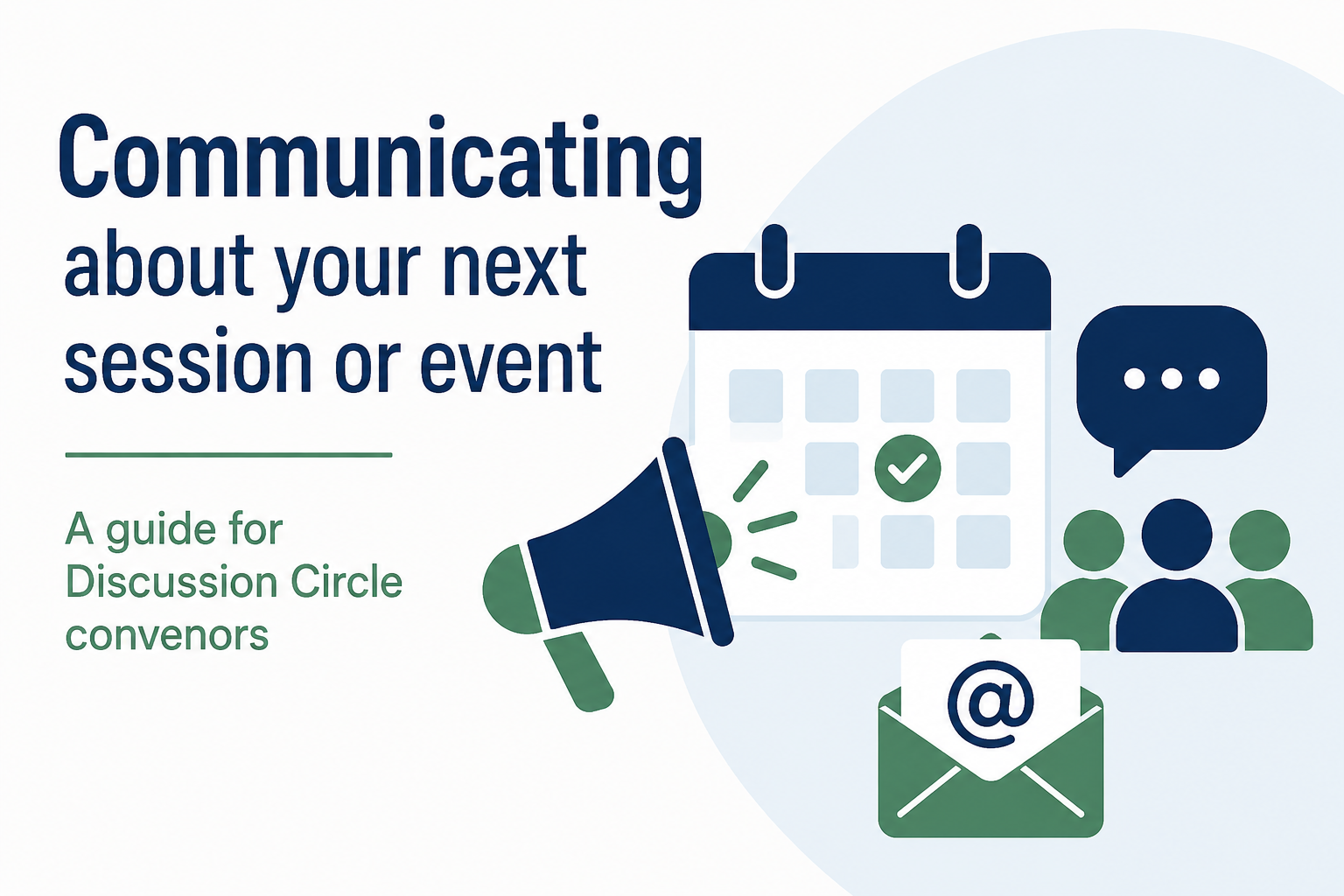 Communicating about Your Next Session or Event