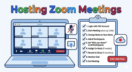 Hosting Zoom Meetings