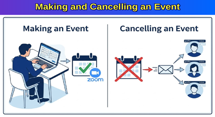 Making and Cancelling an Event