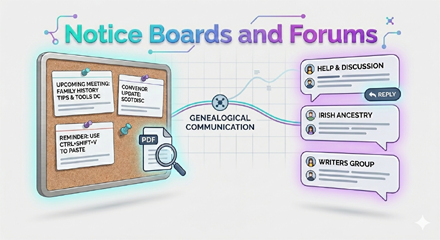 Notice Boards and Forums