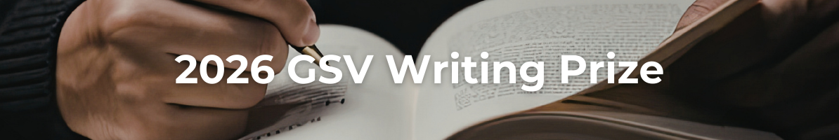 2026 GSV Writing Prize