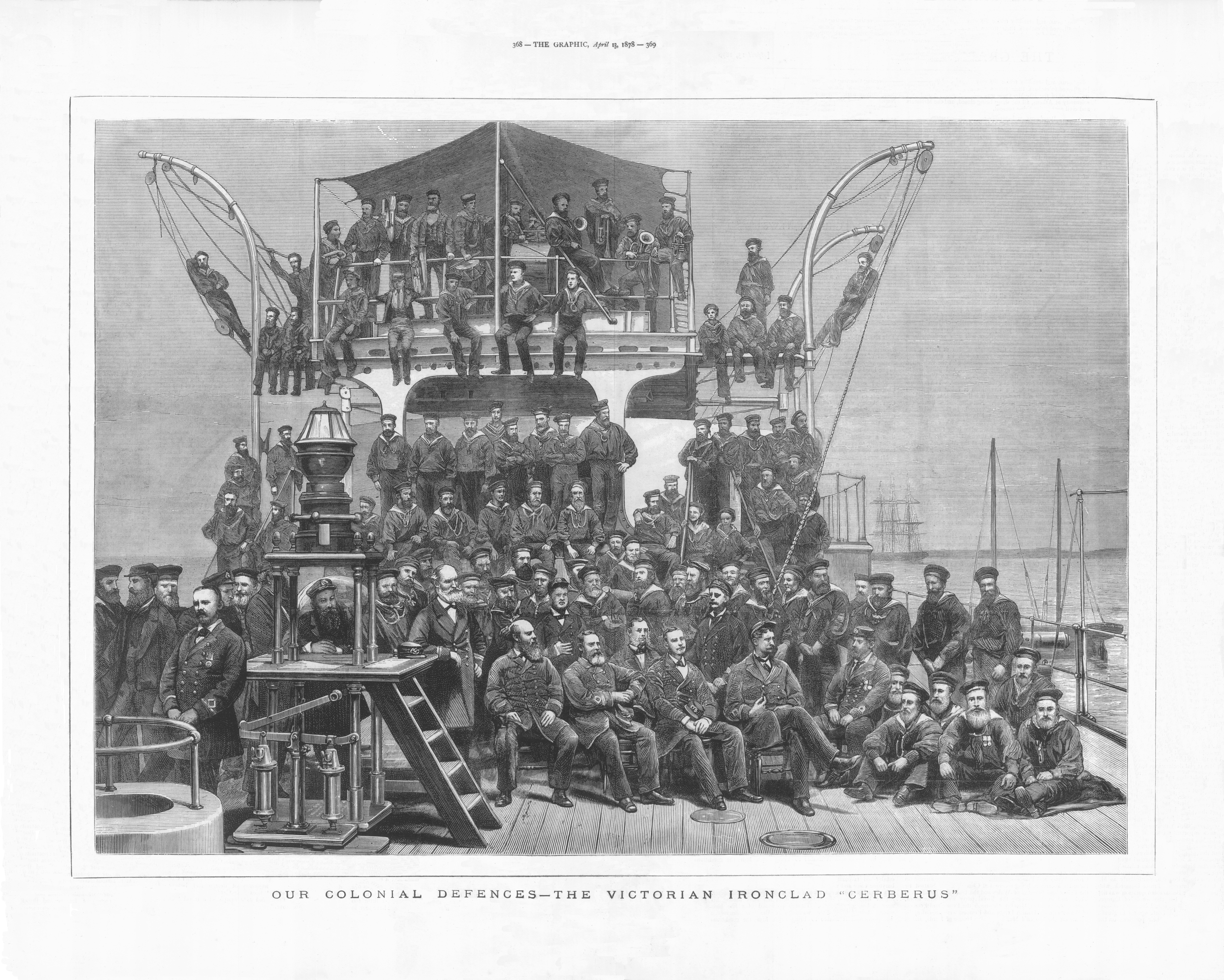 Cerberus crew 1878 Cerberus crew 1878
