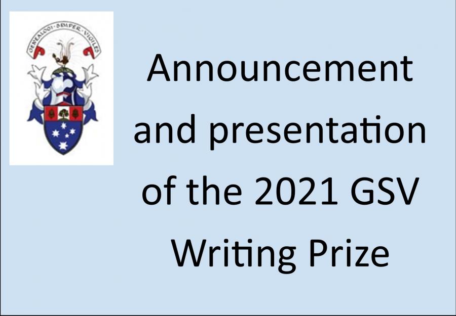 Writing Prize 2021