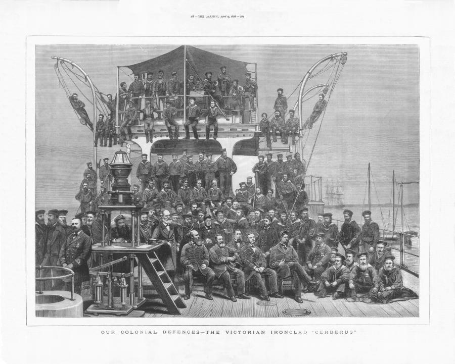 Cerberus crew 1878 Cerberus crew 1878