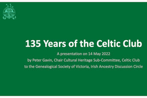 Celtic Club 135 years