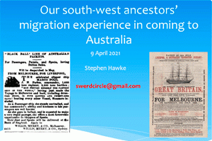 Our South-west Ancestors’ Migration to Australia: Part 1 – Push & Pull Factors