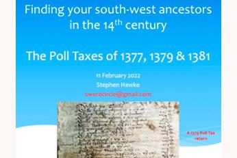 Finding Your Ancestors in the 14th Century: the Poll Taxes of 1377, 1379 and 1381