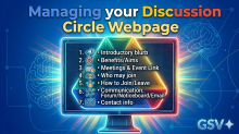 Managing your Discussion Circle Webpage