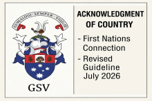 Acknowledgment of Country