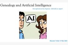 Genealogy & Artificial Intelligence Genealogy & Artificial Intelligence