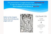 Funeral & Burial Practices in England & the SouthWest