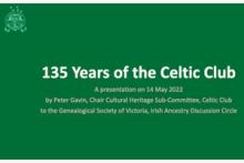 135 Years of the Celtic Club