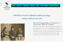 Researching using the Cornwall OPC website