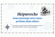 Shipwrecks: some Journeys Were More Perilous Than Others