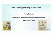 Cheshire history; tanning industry, GUEST family history