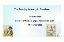 Cheshire history; tanning industry, Guest family history